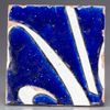 A Persian  Safavid Pottery Tile .