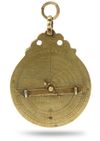 A BRASS ASTROLOBE SIGNED BY MUHAMMAD MUQIM IBN 'ISA IBN AL-HADDAD, LAHORE, DATED 1051 AH/1641-42 AD