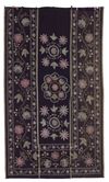 EMBROIDERED HANGING PANEL, BUKHARA, UZBEKISTAN, 20TH CENTURY