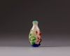 A Chinese glass snuff-bottle