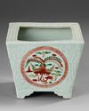 A CHINESE WUCAI INCENSE BURNER, QING DYNASTY (1644-1911)