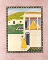 KRISHNA AND RADHA AT THE PAVILION, KANGRA SCHOOL, 19TH CENTURY
