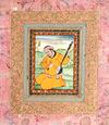 A PERSIAN MINIATURE OF A MUSICIAN, QAJAR 19TH-20TH CENTURY