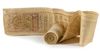AN OTTOMAN PRAYER SCROLL