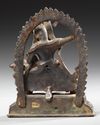 A BRONZE FIGURE OF BHAIRAVA, NEPAL, 18TH CENTURY
