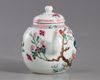 A Chinese famille rose teapot with cover 