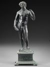 A ROMAN BRONZE STATUETTE OF APOLLO CARNEUS, CIRCA 1ST-2ND CENTURY A.D.