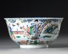 A CHINESE ENAMELED BOWL, 19TH CENTURY