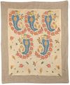 TWO OTTOMAN EMBROIDERIES, TURKEY, 19TH CENTURY