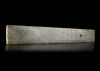 A LIGHT GREEN CEREMONIAL BLADE, “GUI BAN”, CHINA, LONGSHAN CULTURE