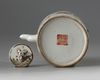 A Chinese famille rose 'narrative' teapot and cover