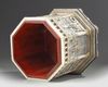 A MAGNIFICENT OTTOMAN MOTHER-OF-PEARL IVORY BOX