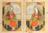 JAHANGIR AND HIS WIFE NUR JAHAN