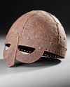 AN IRON HELMET OF BYZANTINE/FRANKISH TYPE, 8TH-10TH CENTURY AD