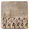 A TERRACOTTA TILE, CENTRAL ASIA, 13TH CENTURY