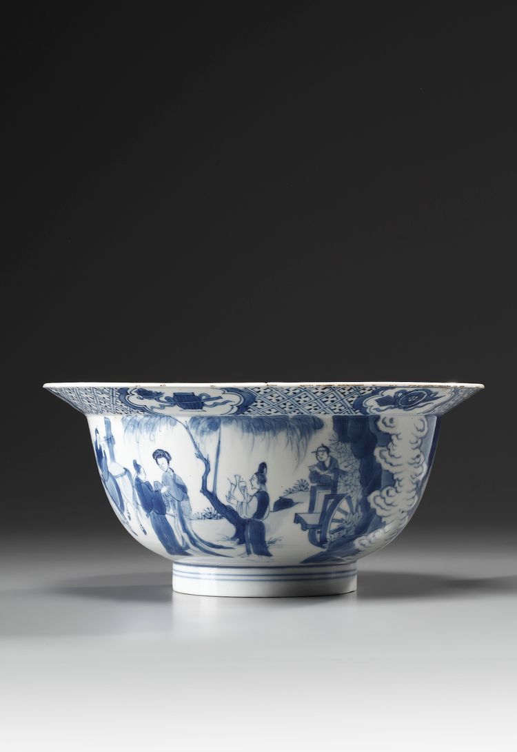 A Blue and White Bowl