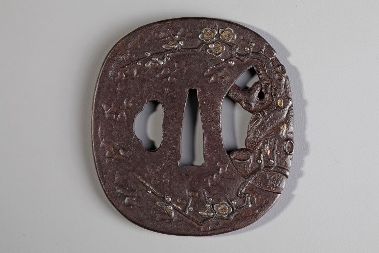 A JAPANESE TSUBA,EDO PERIOD (1615–1868)