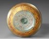 AN ISLAMIC PAINTED GLASS FLASK, NEAR EAST, 20TH CENTURY
