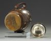 A Japanese mixed metal teapot