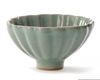 A FINE SMALL LONGQUAN CELADON PETAL-LOBED BOWL, SOUTHERN SONG DYNASTY (1127-1279)