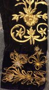 AN OTTOMAN LADIES EMBROIDERED VELVET JACKET, LATE 19TH CENTURY