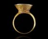 A ROMAN GOLD RING WITH A CAMEO, 4TH-5TH CENTURY AD
