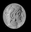 A ROMAN INTAGLIO WITH THE HEAD OF HERCULES POSSIBLY PORTRAYING ALEXANDER THE GREAT(?), 1ST CENTURY BC/AD