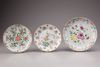 Six Chinese porcelain plates