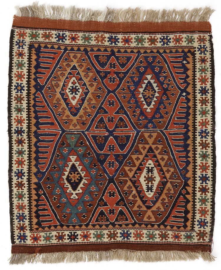 AN ANATOLIAN KILIM BAGFACE
