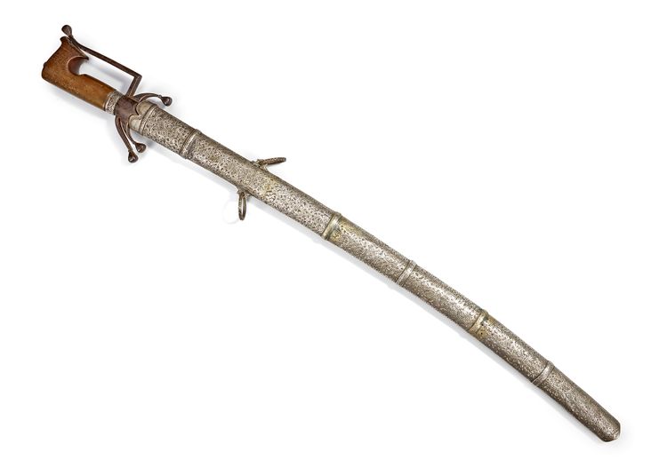 A SILVER SWORD, MOROCCO, 19TH CENTURY
