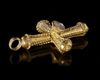 A BYZANTINE GOLD PENDANT CROSS, CIRCA 6TH-7TH CENTURY A.D.
