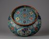 A Chinese cloisonne enamel 'Flowers of the Four Seasons' bowl