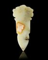 A CHINESE JADE CARVED AXE HEAD