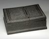 AN INDIAN BONE INLAID WOODEN BOX, 19TH CENTURY