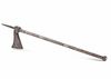 AN INDIAN HORSEMAN'S AXE (TABARZIN), 19TH CENTURY
