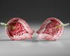 A PAIR OF CHINESE FAMILLE ROSE 'LOTUS' CUPS, 19TH-20TH CENTURY
