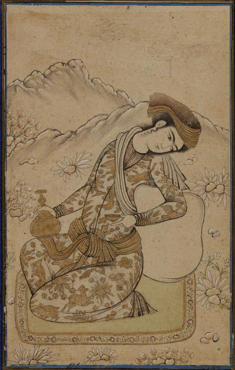 A Persian Miniature- Isfahan style