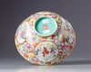 A Chinese famille rose millefleurs bowl