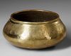 A PERSIAN BRASS BOWL, 16TH-17TH CENTURY