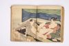 Two volumes, rebound as one volume, with one title page extracted of the erotic shunga-book