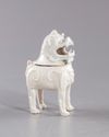 A CHINESE BLANC DE CHINE QILIN CENSER