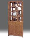 A CHINESE YUMU DISPLAY CABINET DUOBAOGE, 19TH CENTURY