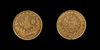 AN OTTOMAN GOLD COIN, ABDUL HAMID II, DATED 1293 AH/1876 AD