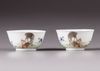 Two small 'famille rose' cups