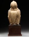 A GRAY STONE HEAD OF A BODHISATTVA, CHINA, SONG DYNASTY OR LATER