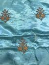 A LARGE  SILK EMBROIDERED PANEL