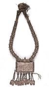A SILVER COLLECTION NECKLACE, OMAN, 19TH CENTURY