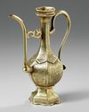 A Chinese Islamic-market hexagonal bronze ewer