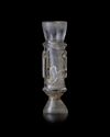 A FRAMENTARY FATIMID ROCK CRYSTAL MOLAR FLASK, EGYPT, 10TH CENTURY