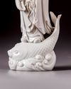 A blanc de chine figure